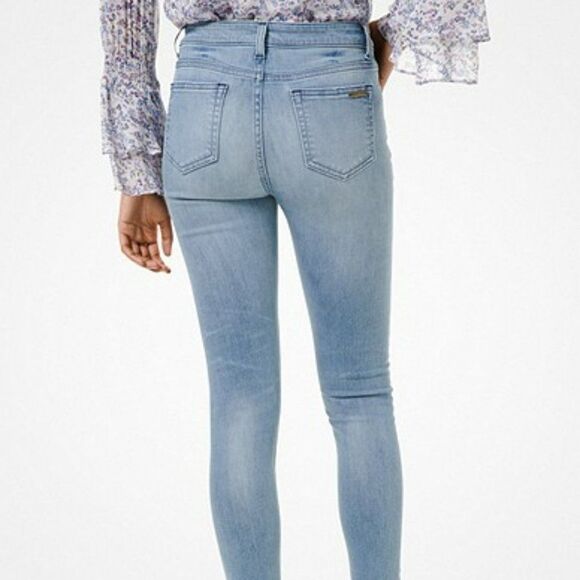 Michael Kors Selma Skinny Jeans Size 8P - Picture 2 of 8